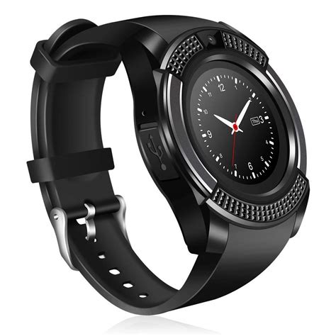 Bluetooth Smartwatch with Camera & SIM Card Slot .